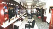 Traditional barber shop in